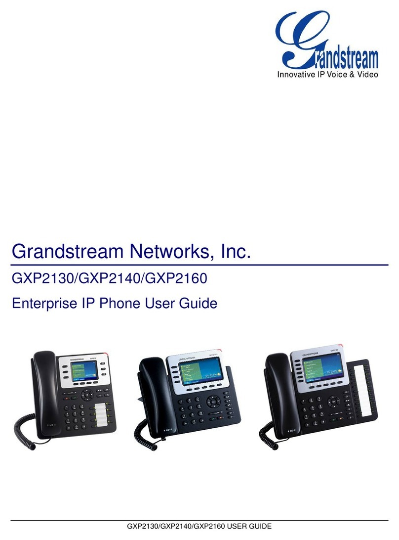Grandstream Networks GXP2130 Series user guide