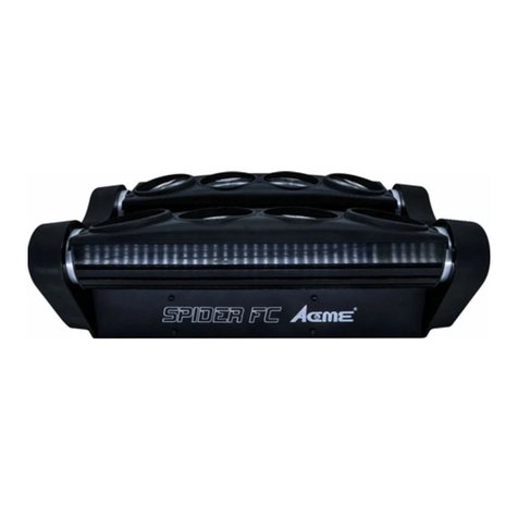 ACME Spider FC User manual
