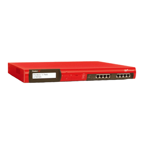 Watchguard Firebox X10E Quick reference guide