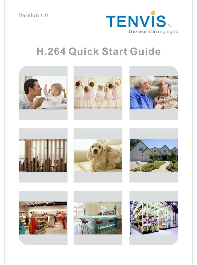Tenvis IPROBOT3 H.264 quick start guide
