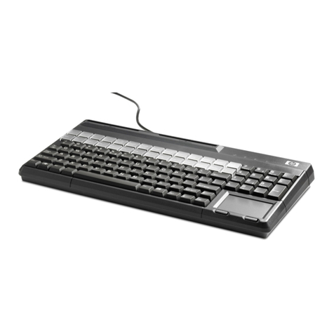 HP POS Keyboard User manual