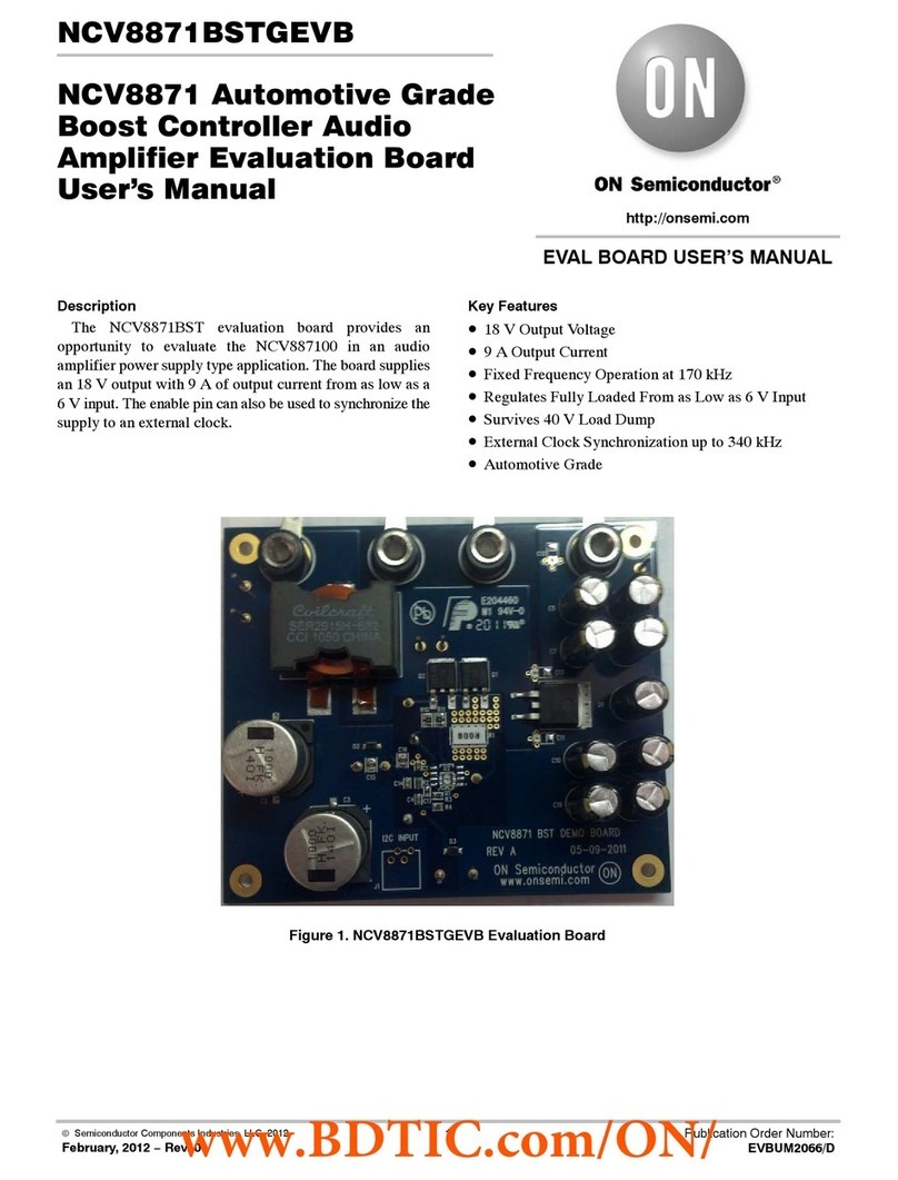 ON Semiconductor NCV8871BSTGEVB User manual