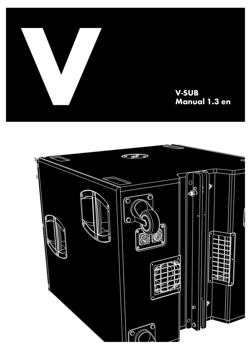 D&B V-SUB manual