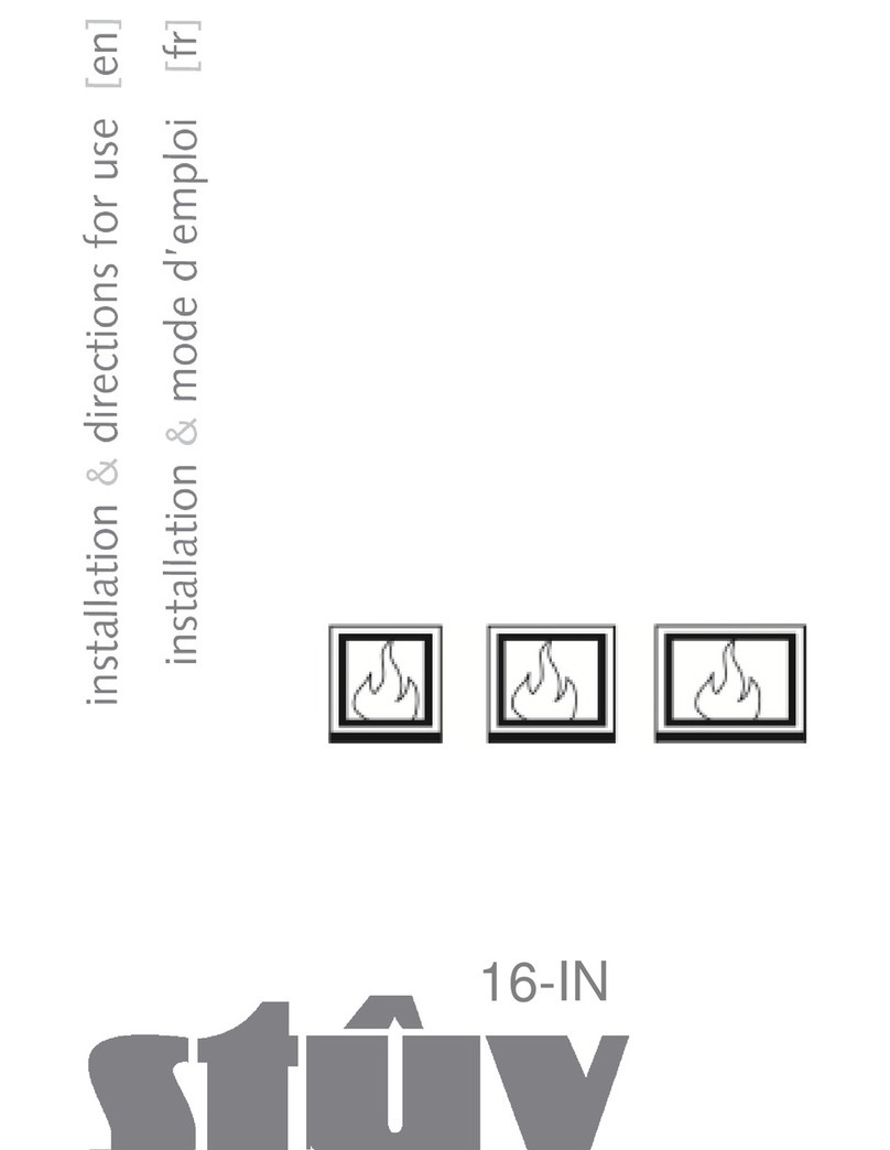 Stûv Stuv 16-IN Series Installation & directions for use Stûv Stuv 16-IN Series Installation & directions for use