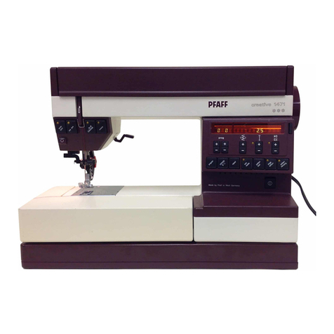 Pfaff Creative 1471 User manual Pfaff Creative 1471 User manual