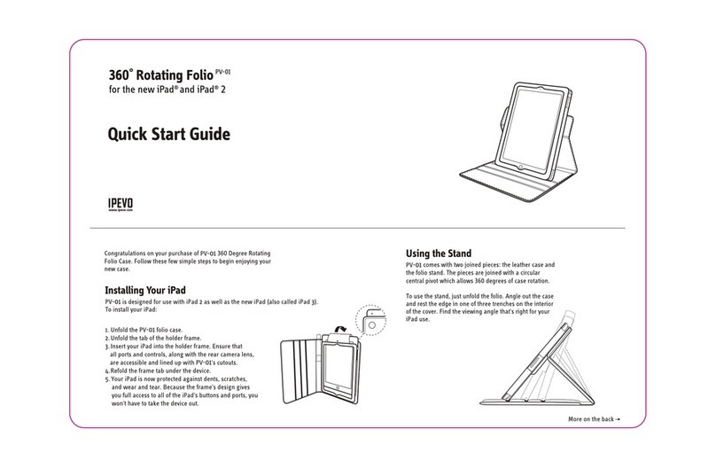 Ipevo PV-01 quick start guide