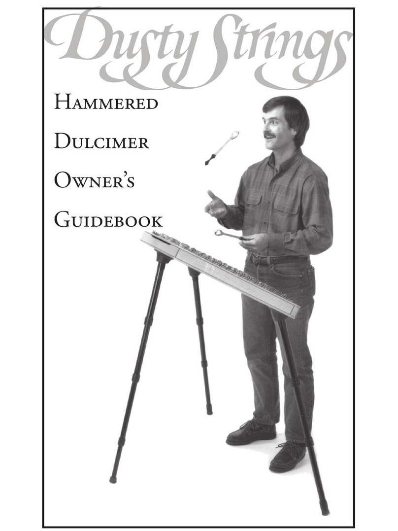 Dusty Strings Hammered Dulcimer User manual