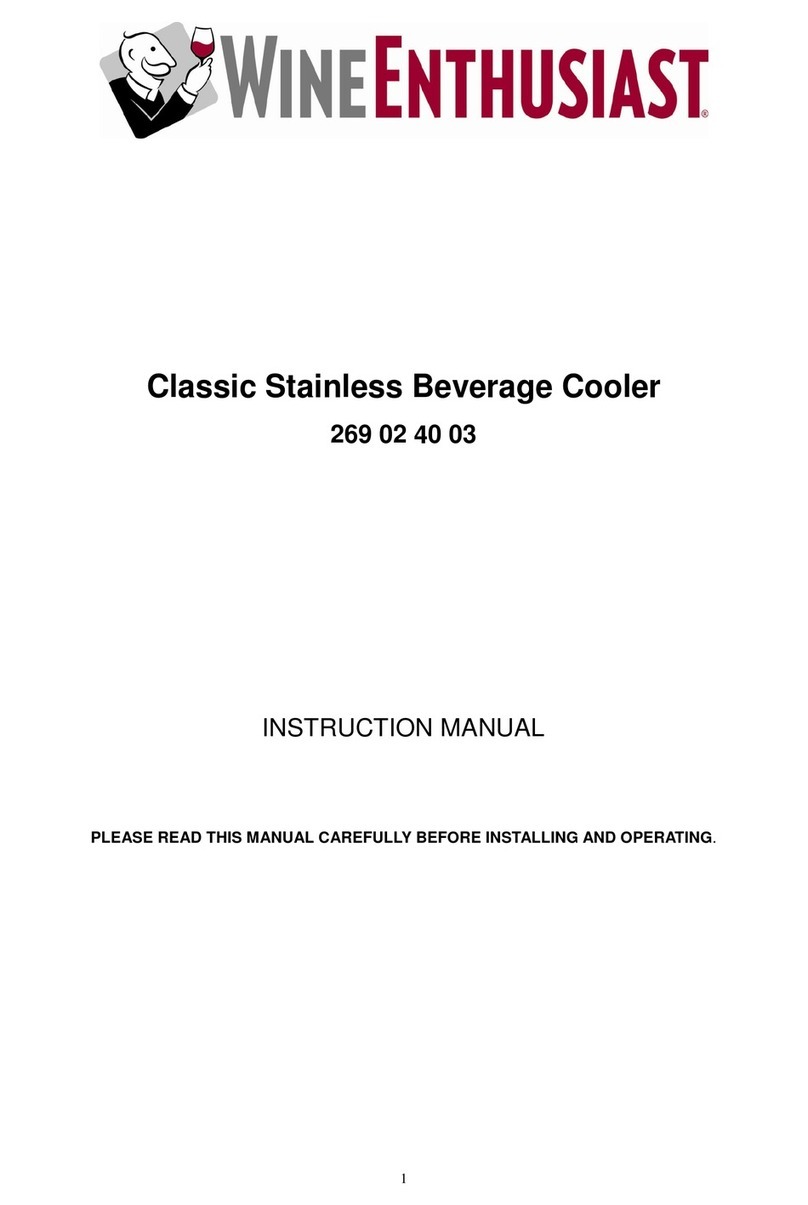 WineEnthusiast 269 02 40 03 instruction manual