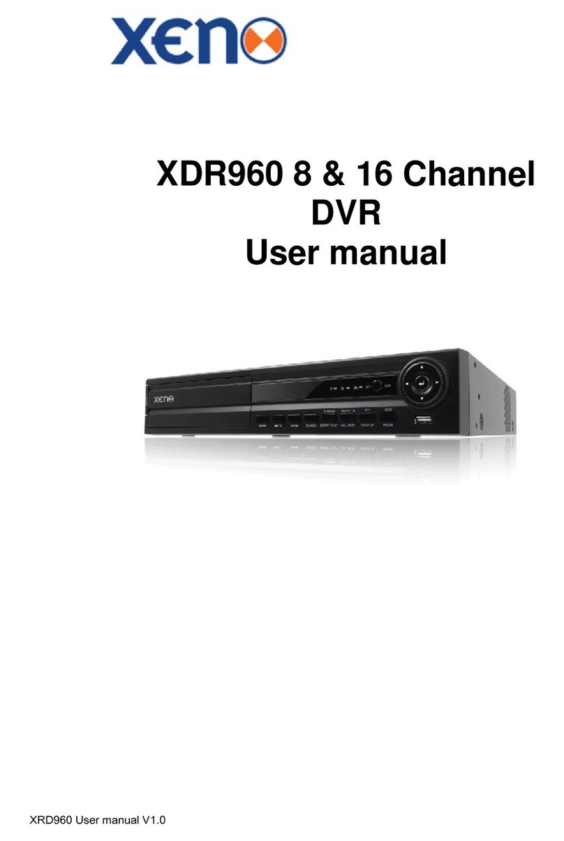 XENO XDR960 user manual