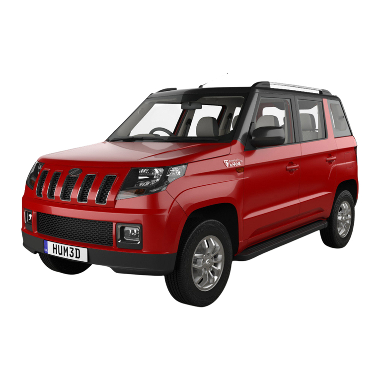 Mahidra TUV 300 owner's manual