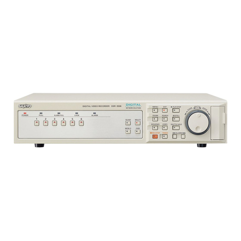 Sanyo DSR-3506 Service manual