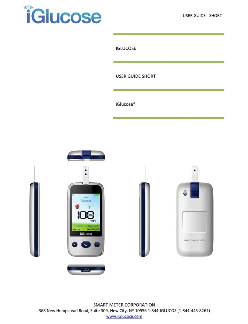 Smart Meter iGlucose user guide