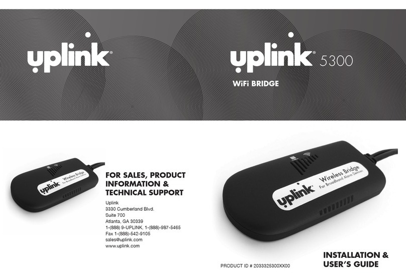 Uplink 5300 Install & user's guide