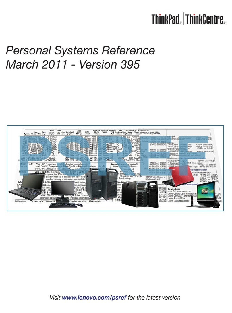 Lenovo ThinkPad L412 User guide