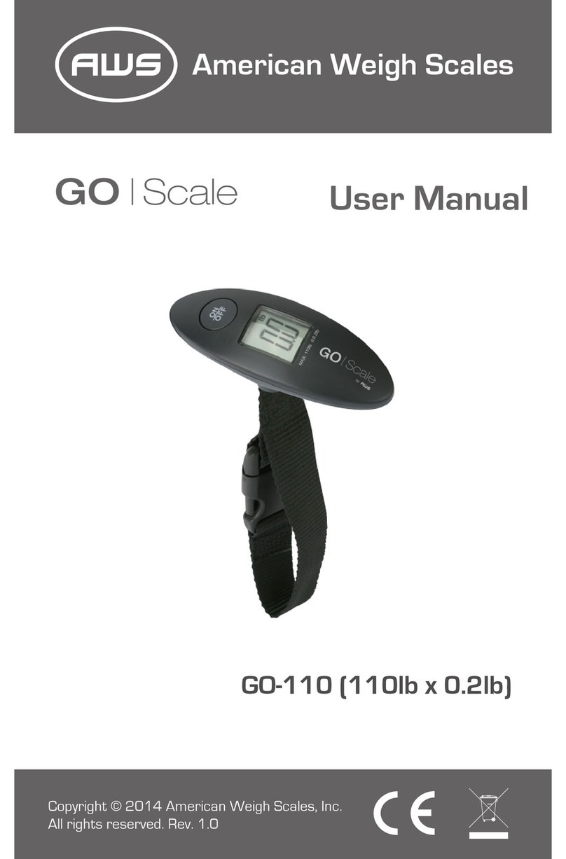AWS GO-110 User manual