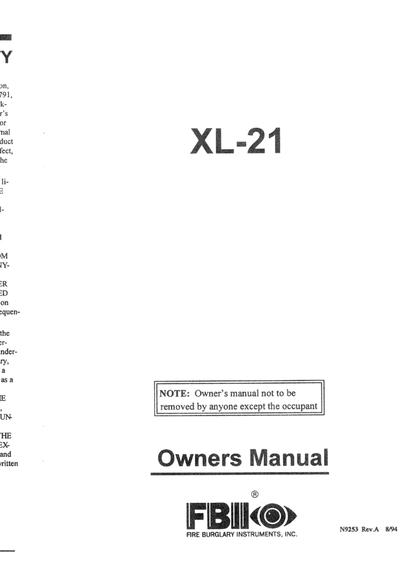 FBII XL-21 owner's guide