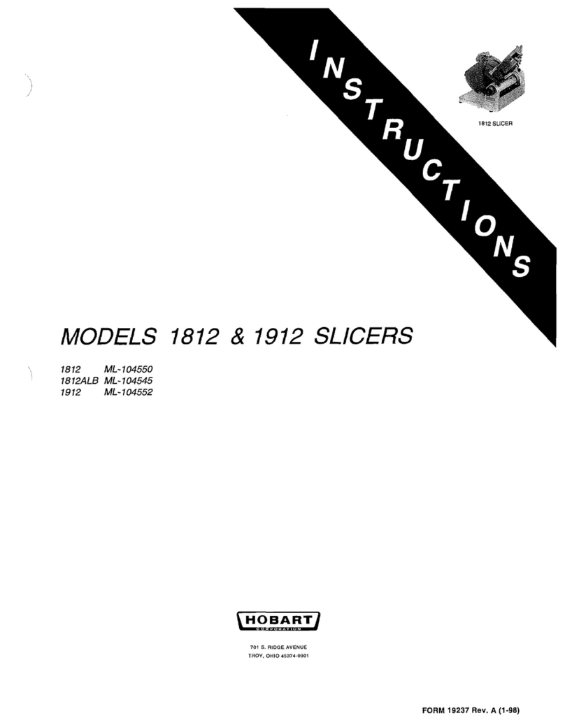 Hobart 1812 instruction manual
