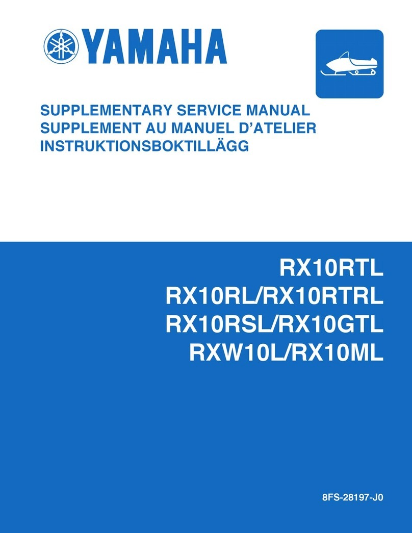 Yamaha RX10RTL User manual