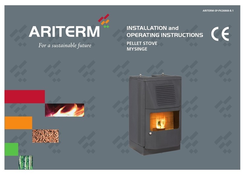 Ariterm MYSINGE Installation and operating instructions