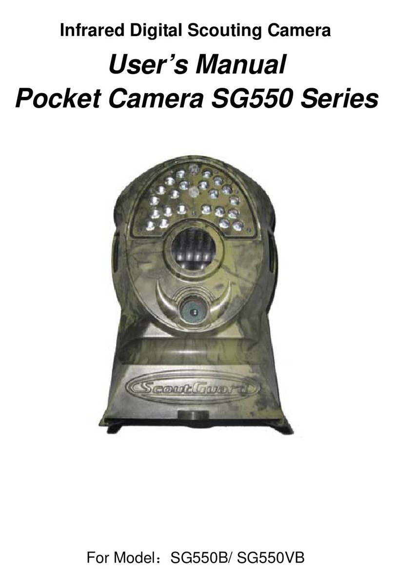 ScoutGuard SG550B User manual