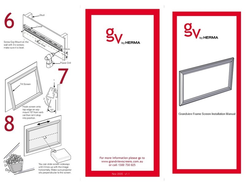 Grandview GVFA100V installation manual