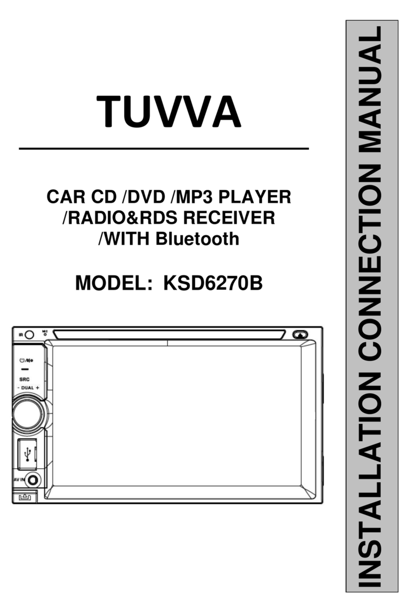 Tuvva KSD6270B installation manual