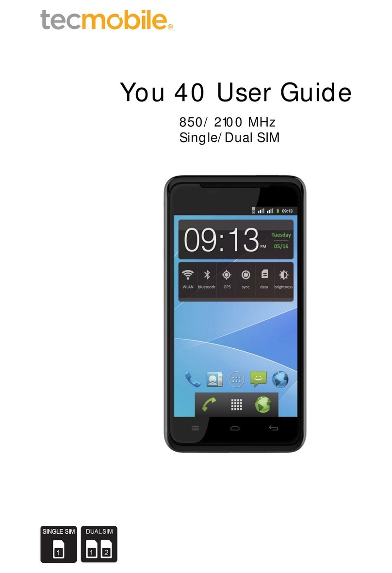 Tecmobile You 40 user guide