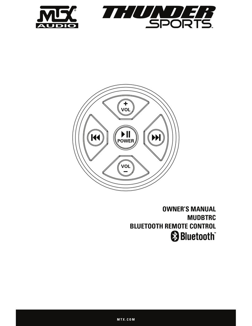 MTD Thunder Sports MUDBTRC owner's manual