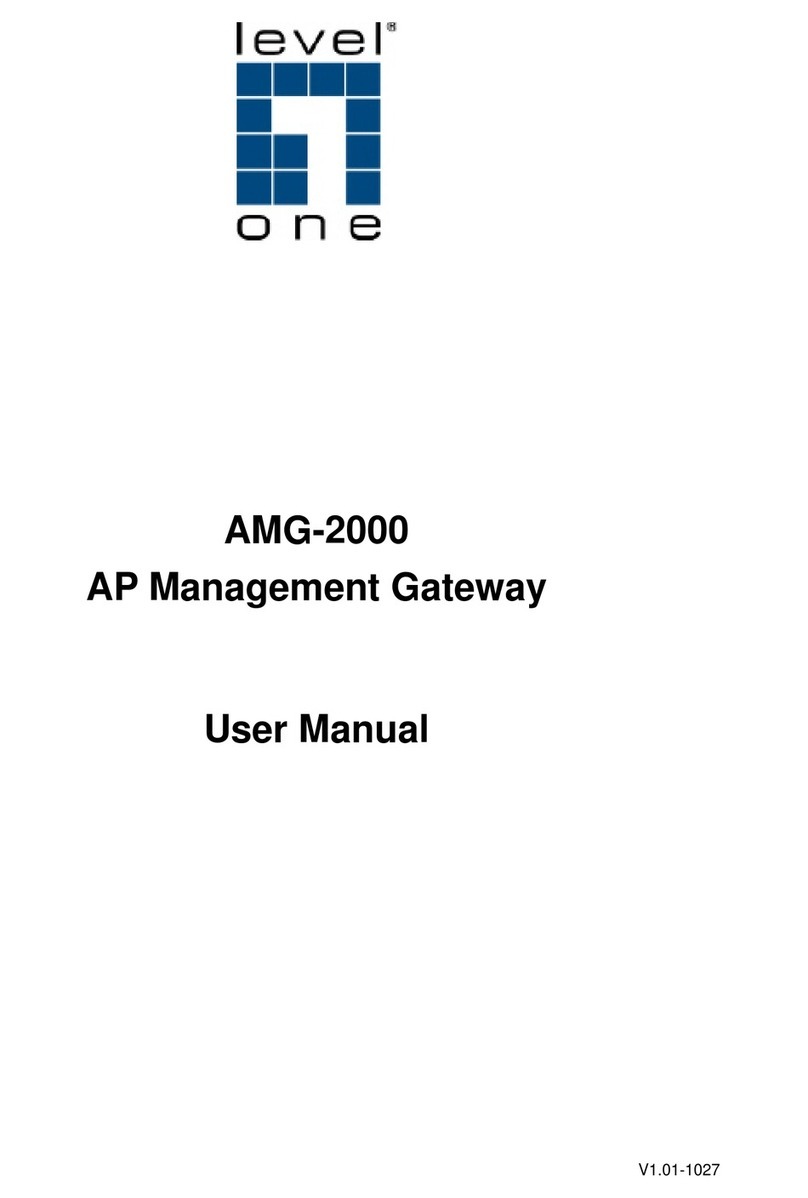 LevelOne AMG-2000 user manual