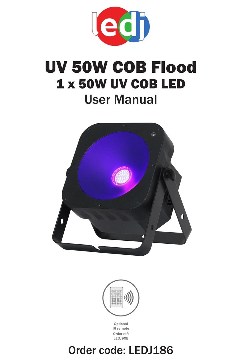 Ledj LEDJ186 User manual
