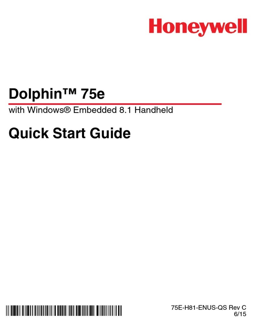Honeywell Dolphin 75e quick start guide