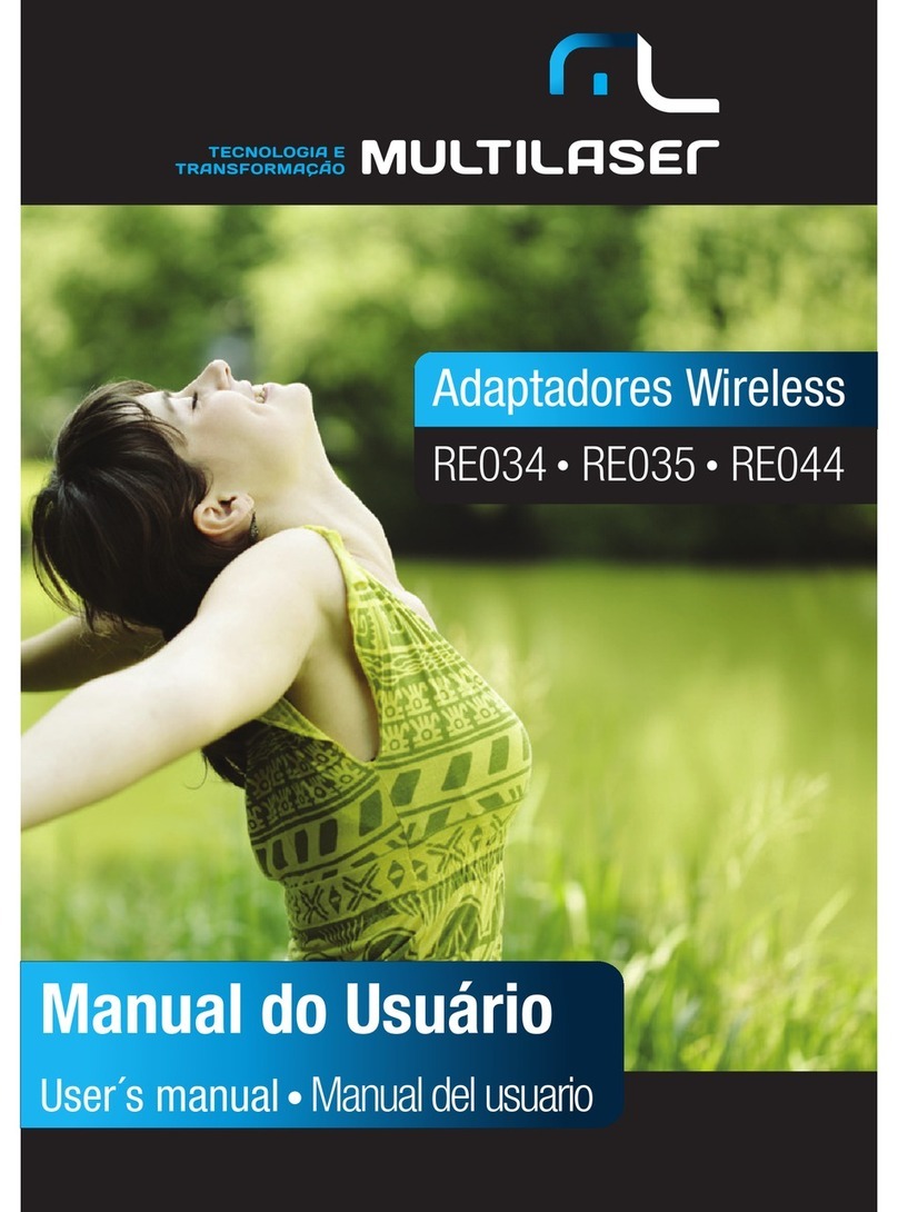 Multilaser RE034 User manual