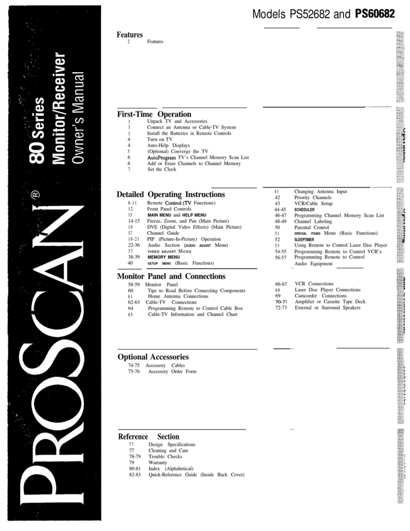 ProScan PS52682 owner's manual