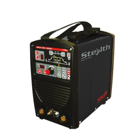 SWP STEALTH DIGI-TIG180PD operating instructions