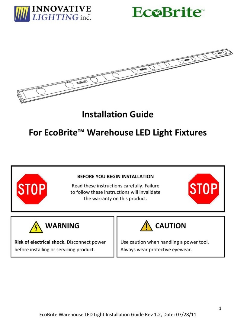 Innovative Lighting EcoBrite installation guide Innovative Lighting EcoBrite installation guide