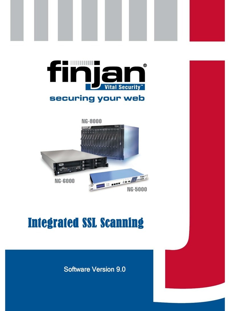 finjan NG-8000 user manual finjan NG-8000 user manual