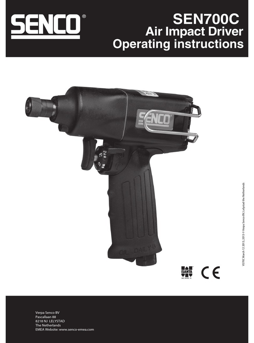 Senco SEN700C operating instructions
