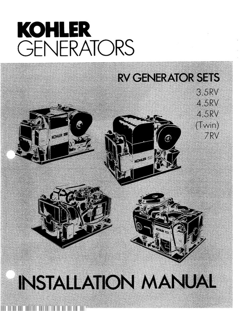 Kohler 3.5RV User manual