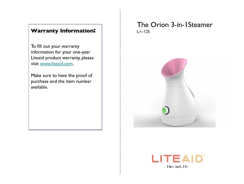 Lite Aid LA-125 owner's manual