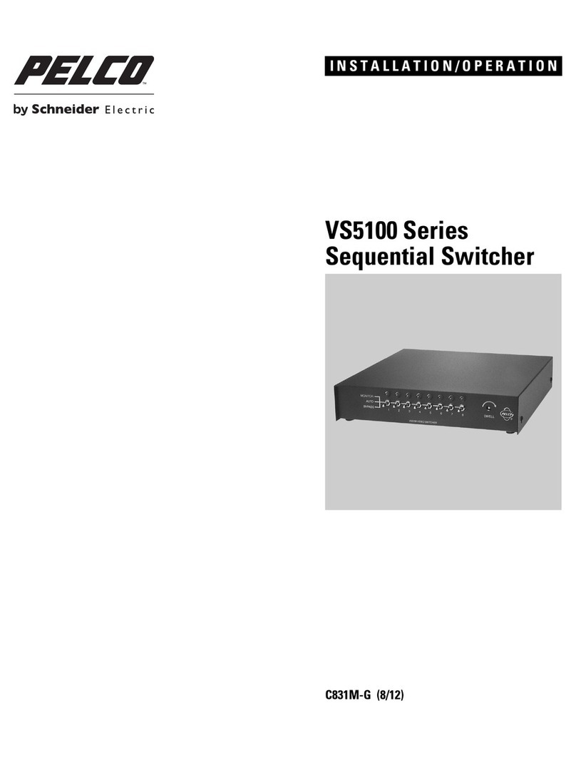 Pelc VS5104 Installation & operation