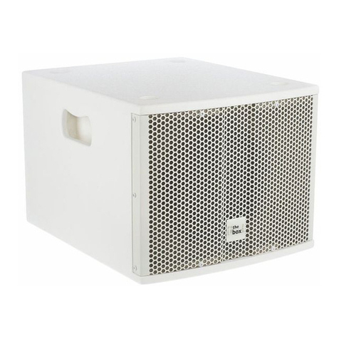 thomann Achat 108 Sub A User manual
