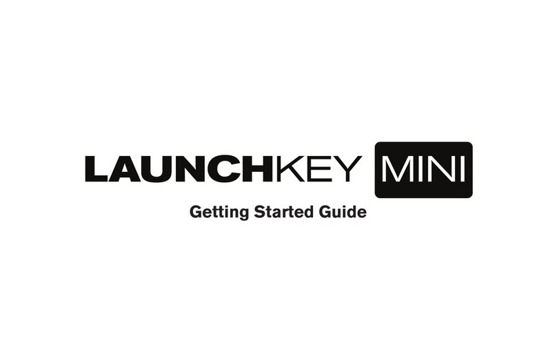 Novation Launchkey Mini Getting started guide