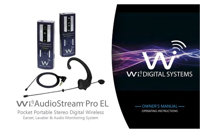 Wi Digital Systems AudioStream Pro EL owner's manual