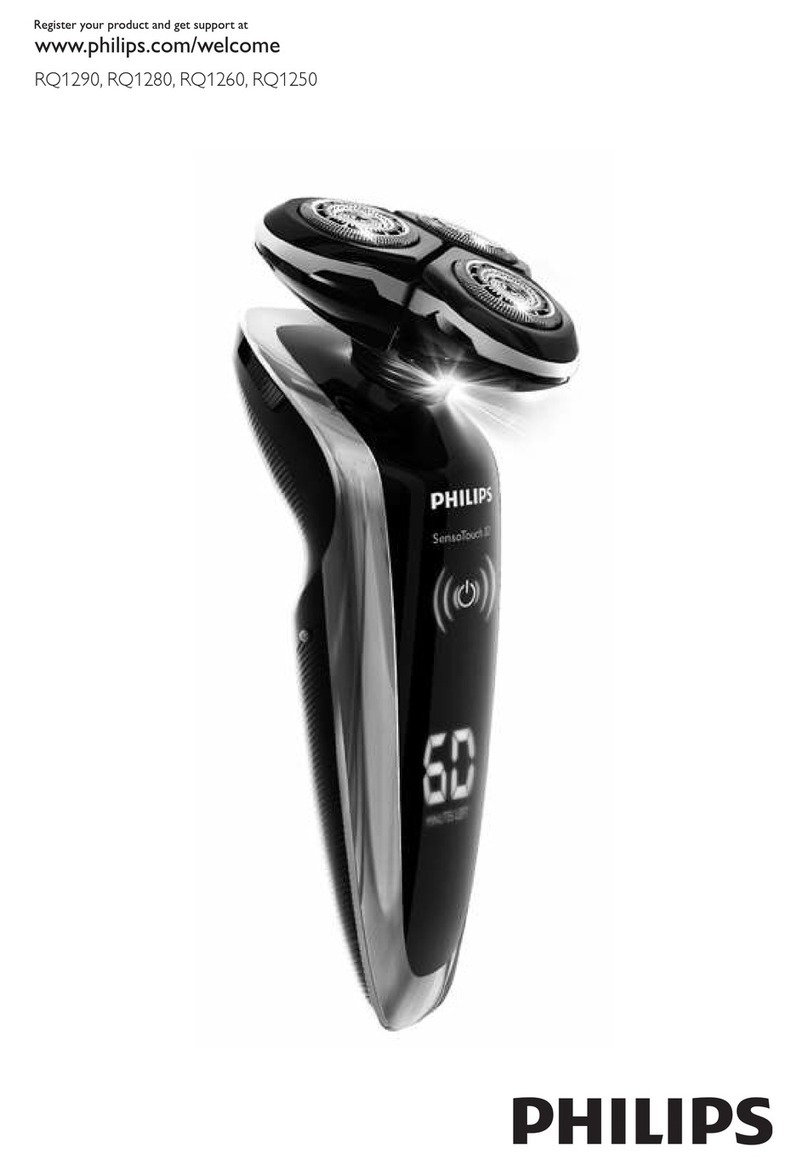 Philips RQ1290 Series user manual
