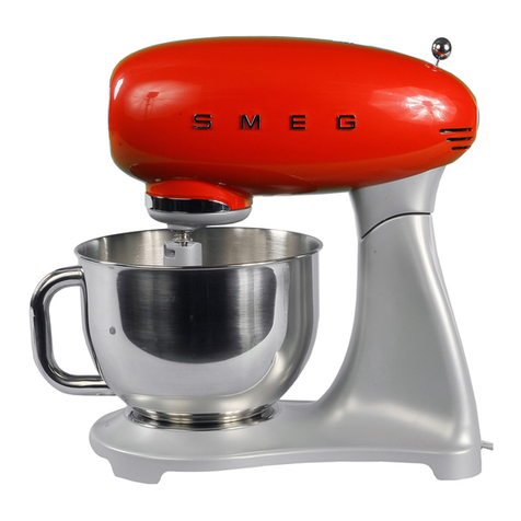 Smeg SMF01 instruction manual