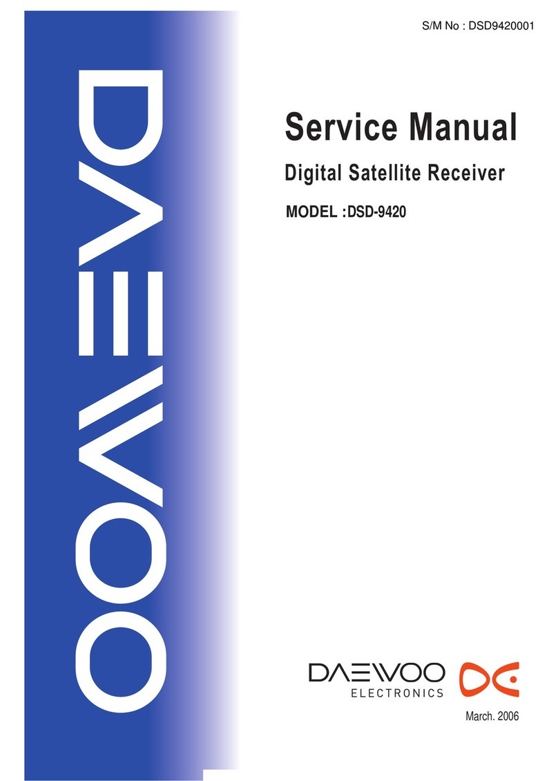 Daewoo DSD-9420 Service manual