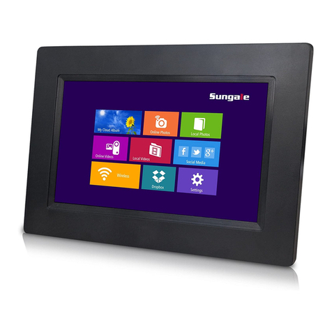 Sungale Cloud Frame CPF708 User manual