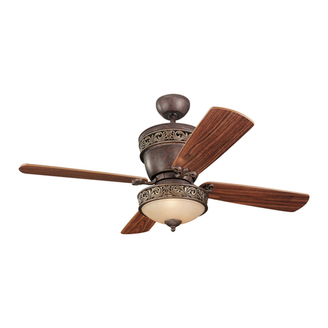 Monte Carlo Fan Company 4vG42XXd-L series installation instructions