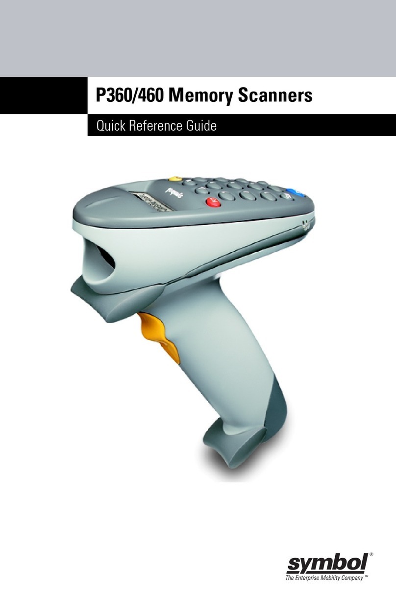 Symbol P360 Quick reference guide