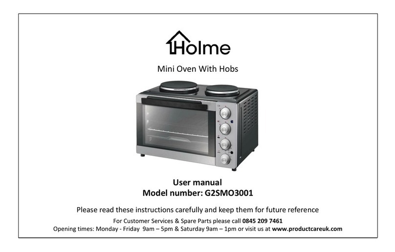Holme G2SMO3001 user manual